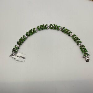 New Gems En Vogue Chrome Diopside Bracelet 7.5”